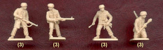 Italeri Miniatures 1/72 German Paratroopers (Tropical Uniform) - Combat Miniatures