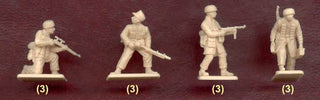 Italeri Miniatures 1/72 German Paratroopers (Tropical Uniform) - Combat Miniatures