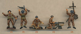 Italeri Miniatures 1/72 World War 2 British Infantry - Combat Miniatures