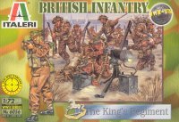 Italeri Miniatures 1/72 World War 2 British Infantry - Combat Miniatures