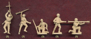 Italeri Miniatures 1/72 WW2 Free French Infantry - Combat Miniatures