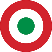 Italian Airforce Roundel (x10) - Combat Miniatures