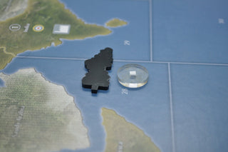 Large or Small Acrylic Smoke Column Marker (x5) - Combat Miniatures