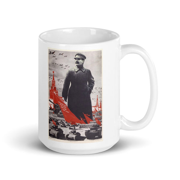 WW2 Soviet Propaganda Poster Coffee Mug