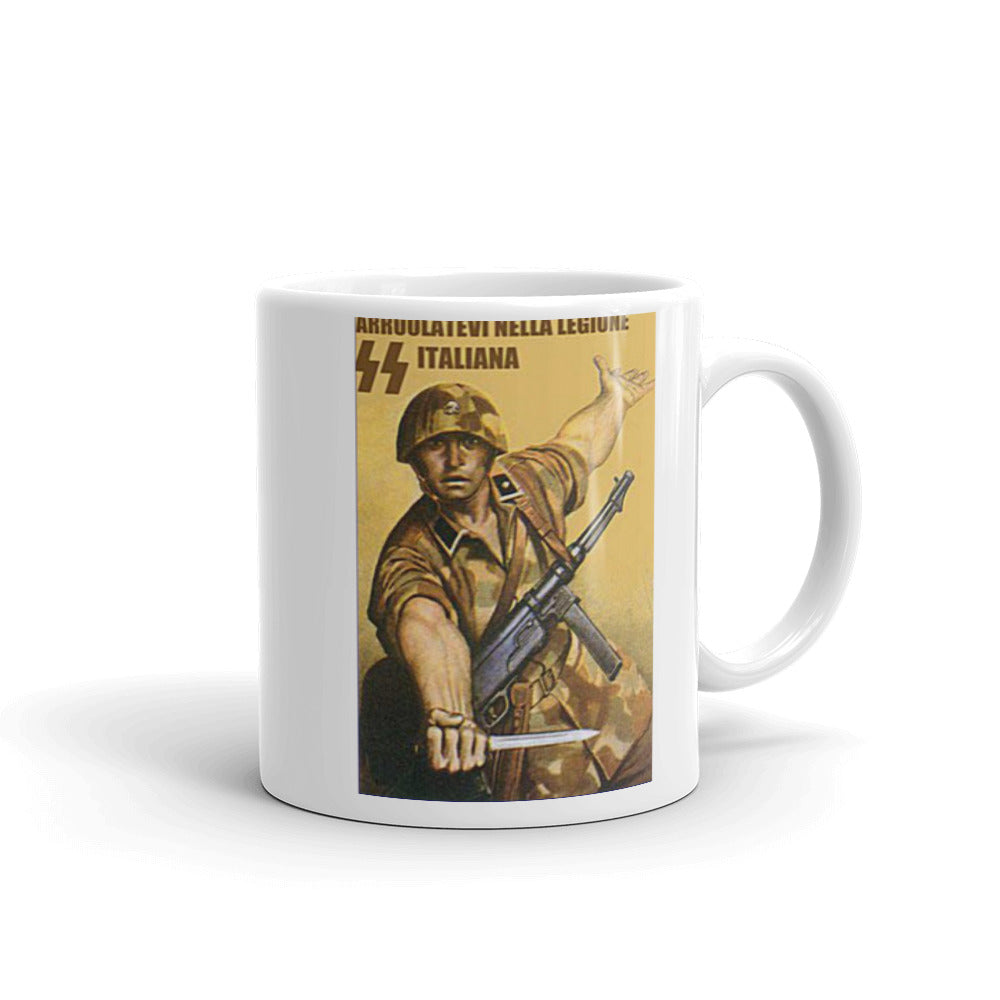 WW2 Italian Recruitment Poster Mug