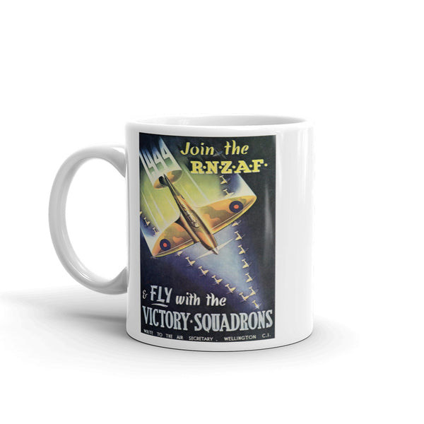 WW2 RAF Propaganda Poster Mug