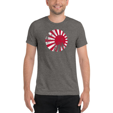 Axis & Allies Japanese Roundel (Distressed) Short sleeve t-shirt