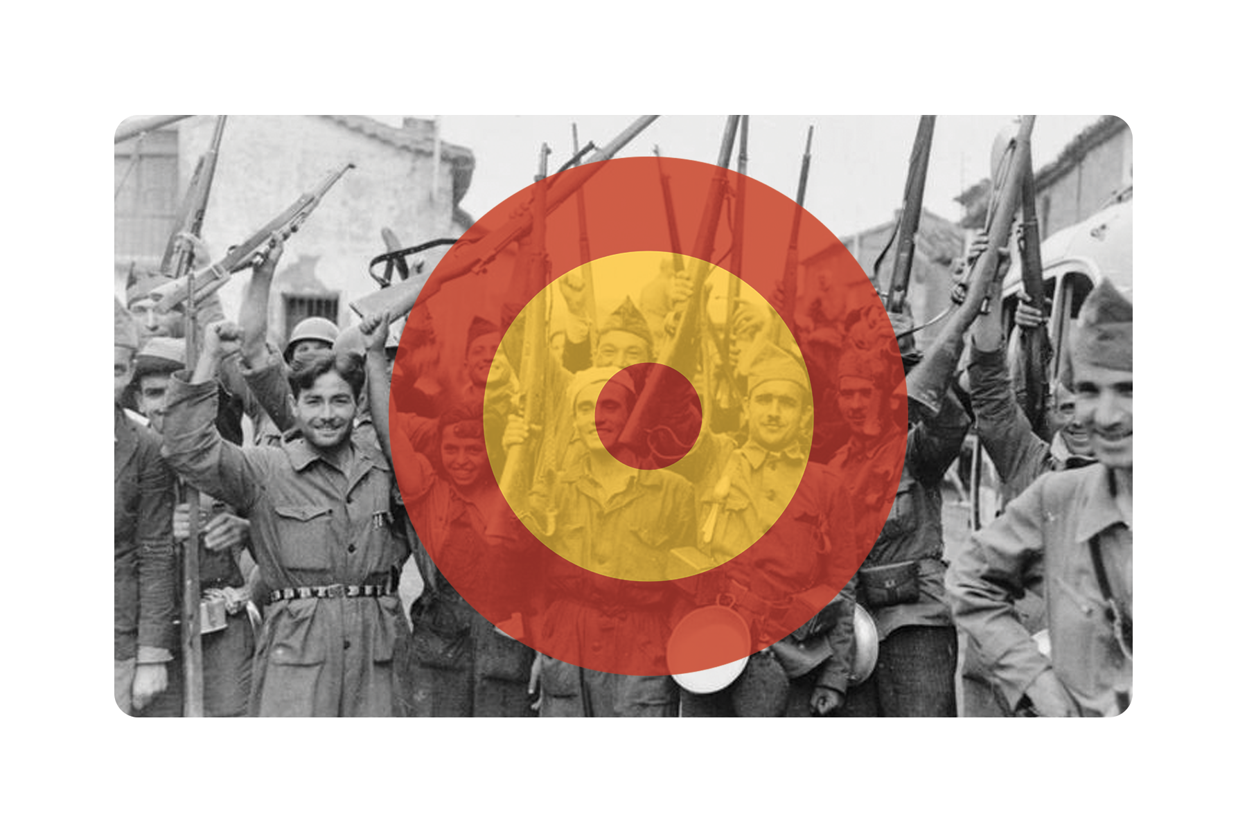 Spanish Civil War Nationalist Spain Combat Label D