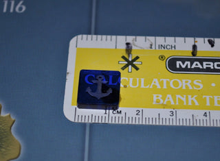 Naval Port Indicator Marker with White In - Fill (x5) - Combat Miniatures