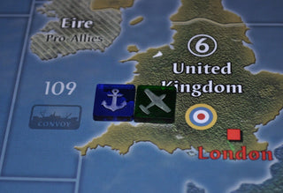 Naval Port Indicator Marker with White In - Fill (x5) - Combat Miniatures