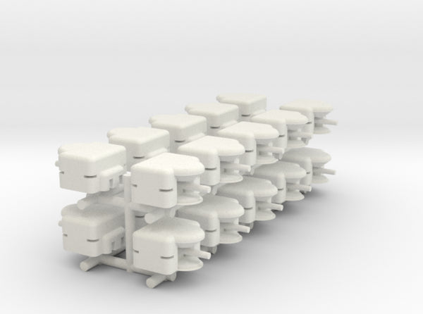 1/285 3D Printed Normandy Bunker (x20)