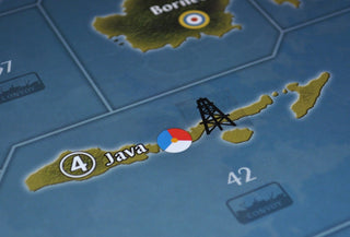 Oil Derrick Marker (x6) .9" Square - Combat Miniatures