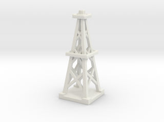 3D Printed Scale Oil Derricks (x10)