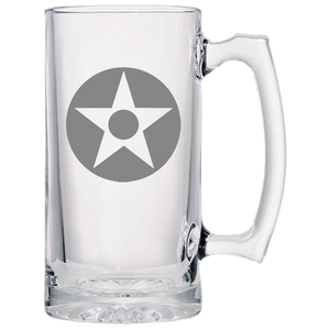 Axis & Allies  US Star with Red Dot Roundel Beer Mug