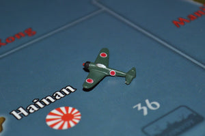 Custom Painted Japanese Ki-43 "Oscar" Fighter in Green