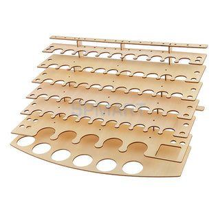 Paint Bottle, Brushes Painting Tools Stand Organizer Rack - Combat Miniatures