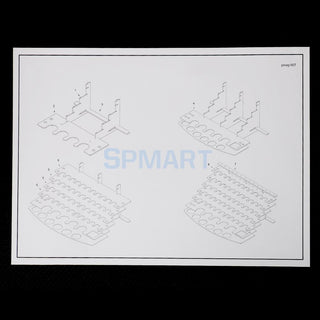 Paint Bottle, Brushes Painting Tools Stand Organizer Rack - Combat Miniatures
