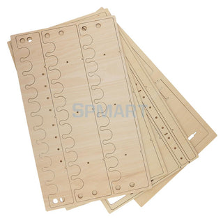 Paint Bottle, Brushes Painting Tools Stand Organizer Rack - Combat Miniatures