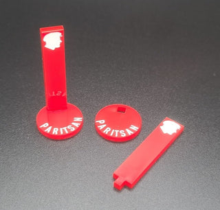 Partisan Designation Marker (x5) - Combat Miniatures