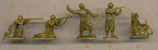 Pegasus 1/72 WWII Russian Infantry in Greatcoats - Combat Miniatures