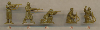 Pegasus 1/72 WWII Russian Infantry in Greatcoats - Combat Miniatures