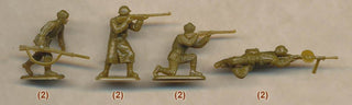 Pegasus 1/72 WWII Russian Infantry in Winter Dress Set 2 - Combat Miniatures