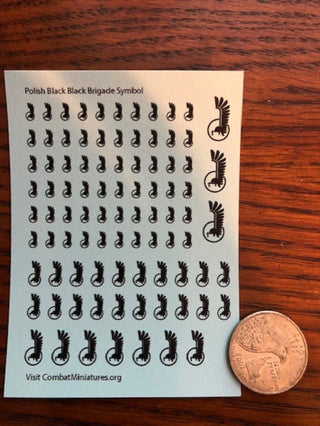 Polish Black Brigade Symbol - Combat Miniatures