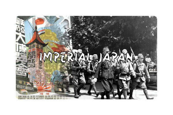 3x5" Japanese Combat Label with Title
