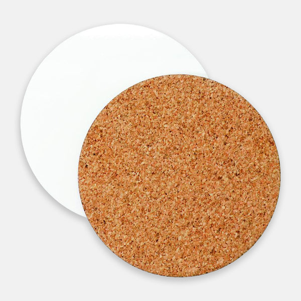 Single Far East Command Airforce Roundel Cork Back Coaster (Round)