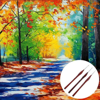 Professional Nylon Sable Hair Ink Paint Brushes - Combat Miniatures