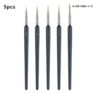 Professional Paint Brush Fine Painting Pen Nylon Hair Brush Set - Combat Miniatures
