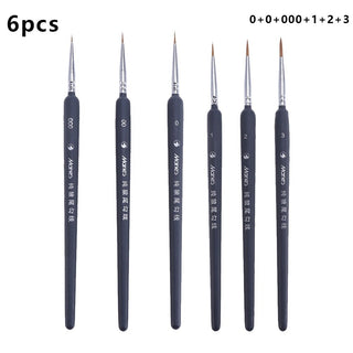 Professional Paint Brush Fine Painting Pen Nylon Hair Brush Set - Combat Miniatures