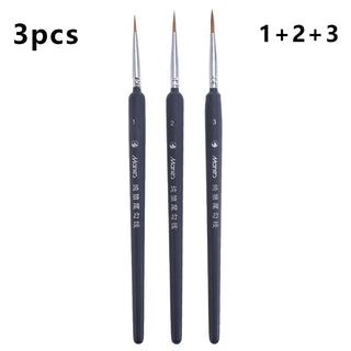 Professional Paint Brush Fine Painting Pen Nylon Hair Brush Set - Combat Miniatures