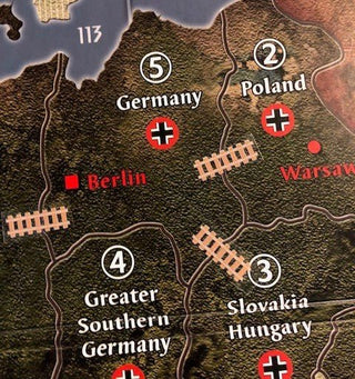 Rail Road Track Stickers (x10) - Combat Miniatures