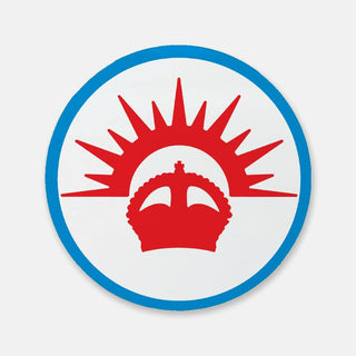 Single Axis & Allies ANZAC Roundel Cork Back Coaster (Round) - Combat Miniatures