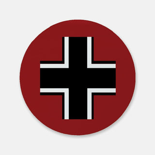 Single Axis & Allies German Roundel Cork Back Coaster (Round) - Combat Miniatures