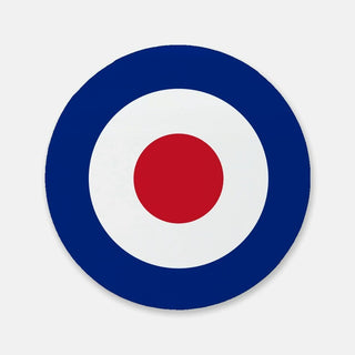 Single British Royal Airforce Roundel Cork Back Coaster (Round) - Combat Miniatures