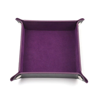 Small Foldable Dice Tray Box Folding Square 6 Colors - Combat Miniatures