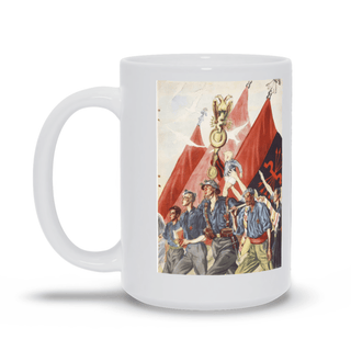 Spanish Civil War Propaganda Poster Mug - Combat Miniatures