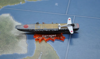 Star Burst Damage Marker with Print Damaged (x5) - Combat Miniatures