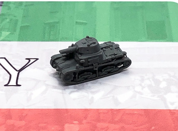 1/285 3D Printed Carro Armato M13 Med. Tank  (x10)