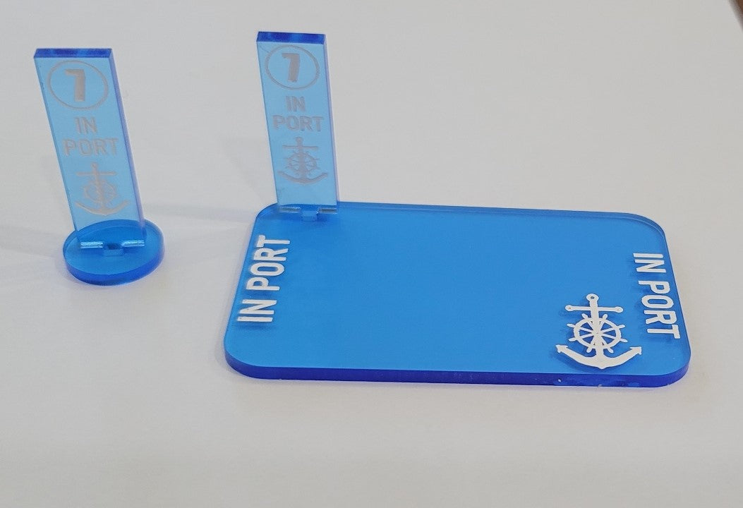"IN-PORT" Marker with Stand