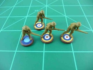 Axis & Allies FEC Roundel Infantry Base Water Slide Decal (x20)