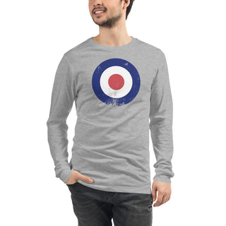 RAF Roundel Unisex Long Sleeve Tee/Two Colors to Choose From