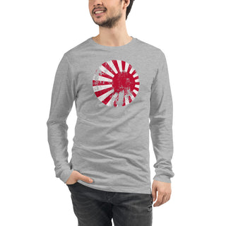 Axis & Allies Japanese Roundel Unisex Long Sleeve Tee, Two Colors to Choose From