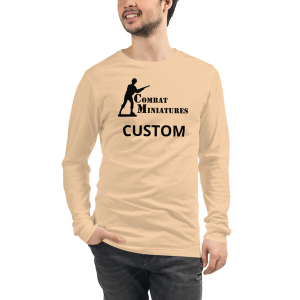 "Do it Your Self" Long Sleeve Tee/Customize Your Own Shirt