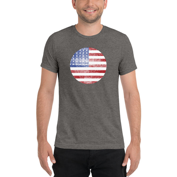 US Flag Roundel Short sleeve T-shirt