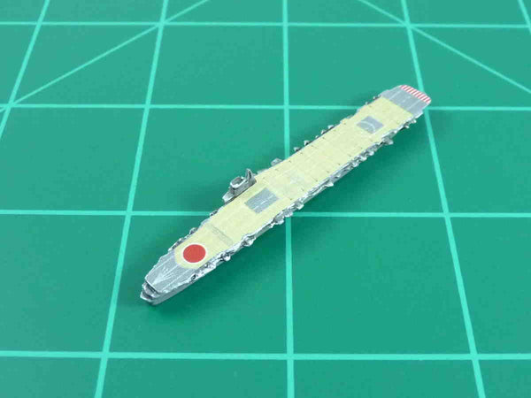 Magnetized Custom Painted IJN Unryū Class Carriers w/ Wooden Deck (x2)