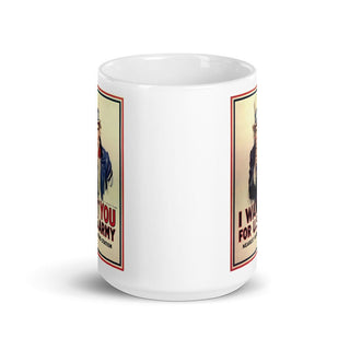 US Army Recruitment Poster Mug - Combat Miniatures