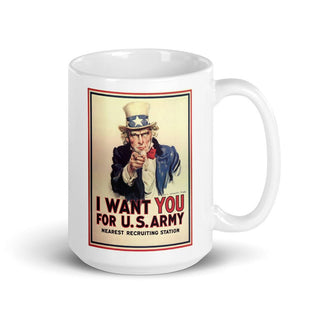 US Army Recruitment Poster Mug - Combat Miniatures